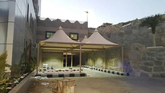 مظلات الشد الإنشائي — 028